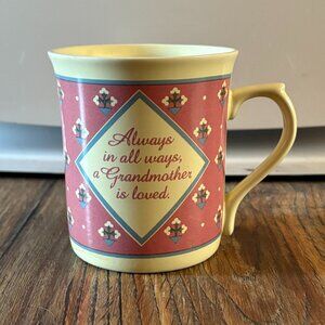 Vintage 1987 Grandmother Mug by Hallmark-4"Tall X 5" Wide Including Handle-Used